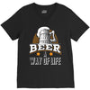 Beer A Way Of Life V-Neck Tee