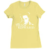 twilight  bella jacob edward film  fun Ladies Fitted T-Shirt
