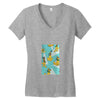 Wow Women's V-Neck T-Shirt