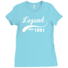 legend since 1991 Ladies Fitted T-Shirt