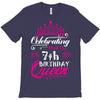 Celebrating With the 7th Birthday Queen T-Shirt