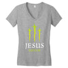 Jesus Savior Women's V-Neck T-Shirt