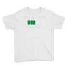 low battery introvert pun humor Youth Tee