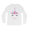 birthday unicorn family series mom Long Sleeve Shirts