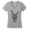 death to all but metal Women's V-Neck T-Shirt
