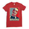 zombie poster, ideal birthday gift or present Ladies Fitted T-Shirt