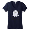 im here for the boos (2) Women's V-Neck T-Shirt