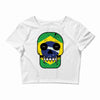brazil till i die Crop Top