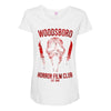 woodsboro horror film club Maternity Scoop Neck T-shirt