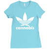cannabis Ladies Fitted T-Shirt