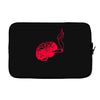 joint smoking brain Laptop sleeve