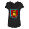 garlic jr Maternity Scoop Neck T-shirt