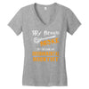 environmental scientist Women's V-Neck T-Shirt