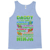Daddy You Are My Favorite Ninja Tank Top