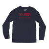 im a virgin Long Sleeve Shirts