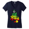 shot the sheriff Women's V-Neck T-Shirt
