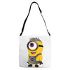 minion funkey Adjustable Strap Totes