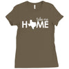 take me home Ladies Fitted T-Shirt