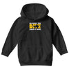 born to dive forced to work Youth Hoodie