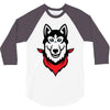 Siberian Husky 3/4 Sleeve Shirt