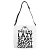 this is my lazy ghost costume 2 Adjustable Strap Totes