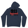 911 dispatcher heroes black logo Unisex Hoodie