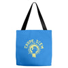 carpe diem Tote Bags