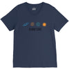 Planet V-Neck Tee