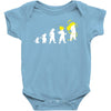 goku evolution Baby Bodysuit