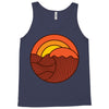 sunset circle Tank Top