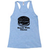 royale with cheese Racerback Tank