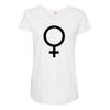 MALE FEMALE Maternity Scoop Neck T-shirt