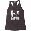 blues brothers inspired on a mission from god funny Racerback Tank
