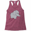 elephant cute Racerback Tank