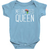 melanated queen Baby Bodysuit