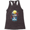 drinking beer Racerback Tank