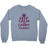 keep calm and do it yourself Crewneck Sweatshirt