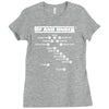up and under formation Ladies Fitted T-Shirt