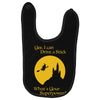 i drive a stick   halloween superpower Baby Bibs