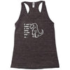 if you're happy clap your hands Racerback Tank