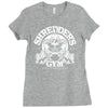 shredder's gym Ladies Fitted T-Shirt