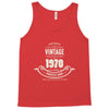 premium vintage 1970 classic perfectly aged limited edition Tank Top