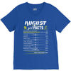 August Girl Facts Leo V-Neck Tee