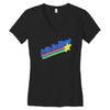 it's who you blow Women's V-Neck T-Shirt