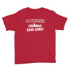 commas save lives t shirt Youth Tee