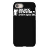 drink sensibly, don't spill it! iPhone 8
