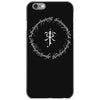 tolkien ring inscriptions iPhone 6/6s Case