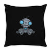 sad robot Throw Pillow