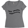 my main queeze Women's Triblend Scoop T-shirt