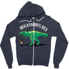 hugasaurus rex Zipper Hoodie